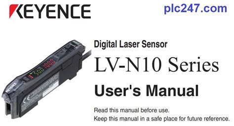 keyence lv n10 series manual.